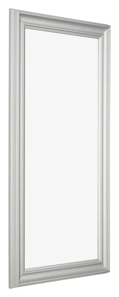 Bilderrahmen 30x60 cm - Silber Matt - MDF - Lazio