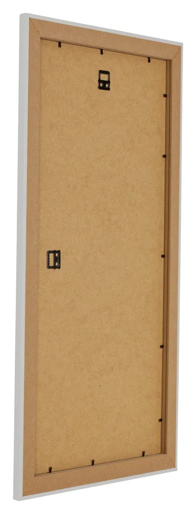 Bilderrahmen 30x60 cm - Weiß Gemasert - MDF - Como