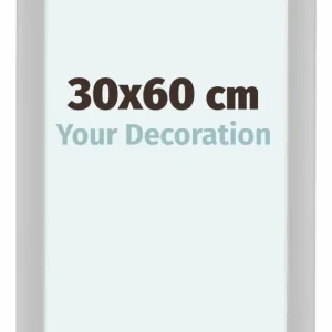 Bilderrahmen 30x60 cm - Weiß Matt - MDF - Como