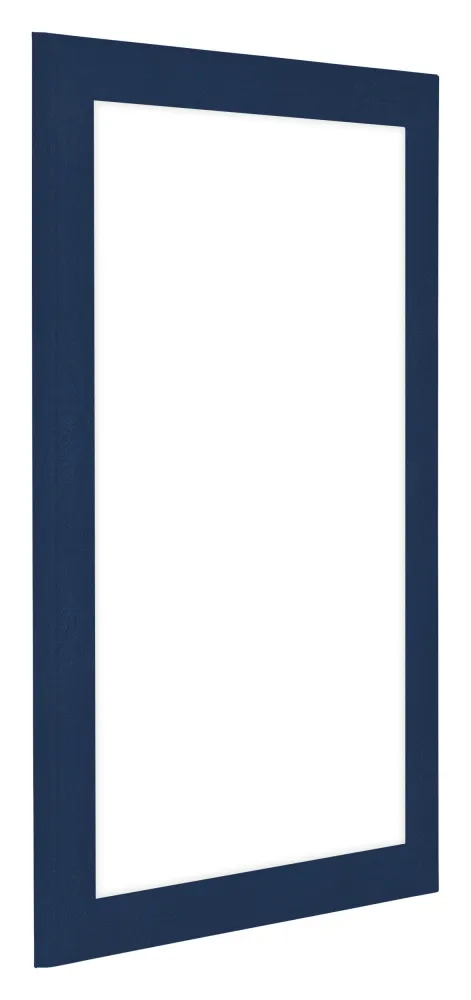 Bilderrahmen 32x45 cm - Dunkelblau Gewischt - MDF - Como