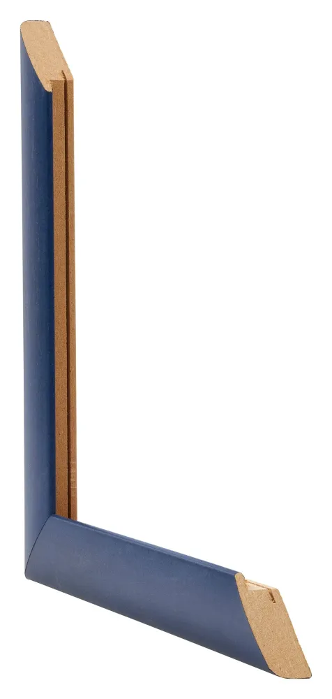 Bilderrahmen 32x45 cm - Dunkelblau Gewischt - MDF - Como