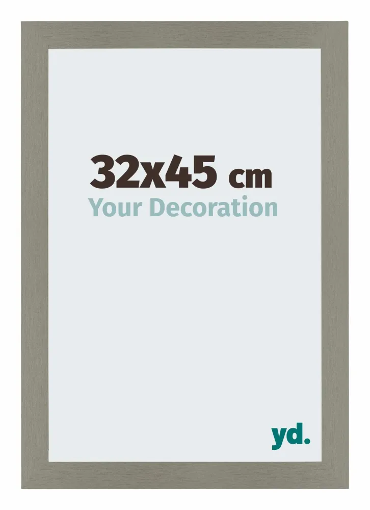 Bilderrahmen 32x45 cm - Grau - MDF - Mura