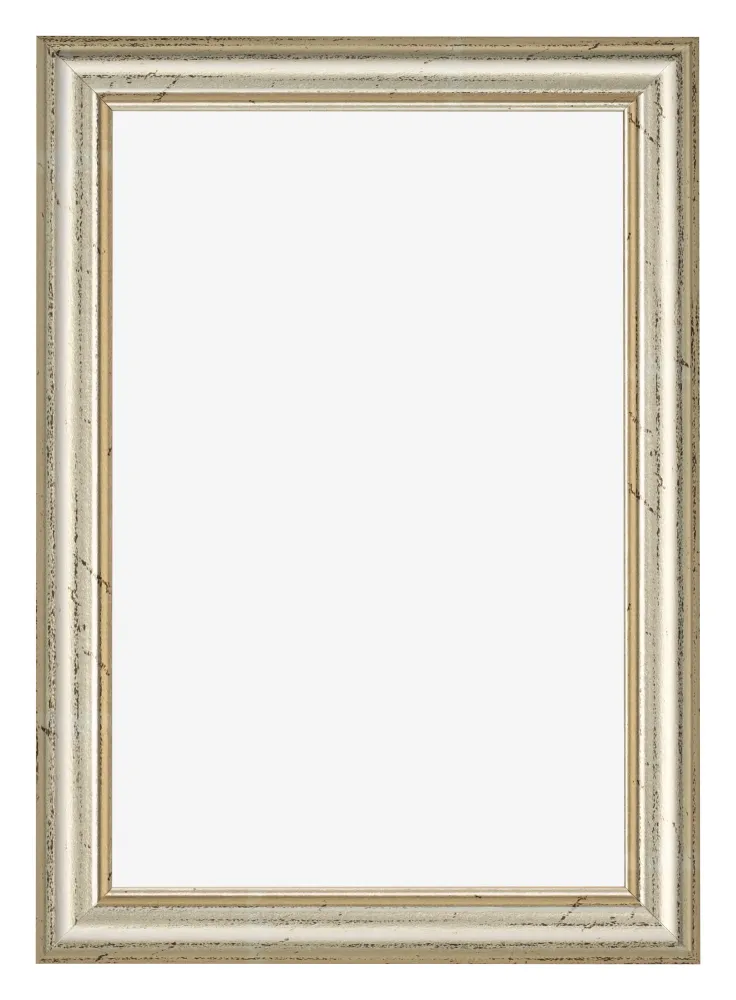 Bilderrahmen 32x45 cm - Metallglanz - MDF - Lazio