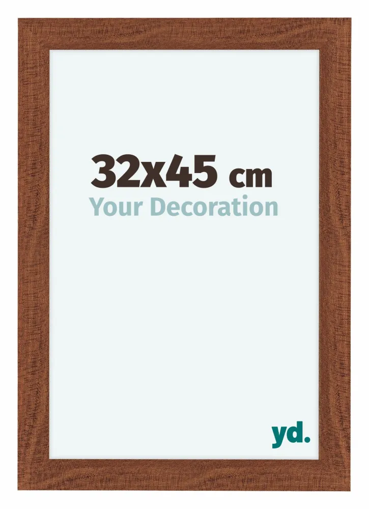 Bilderrahmen 32x45 cm - Nussbaum - MDF - Como