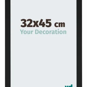 Bilderrahmen 32x45 cm - Schwarz Matt - MDF - Catania
