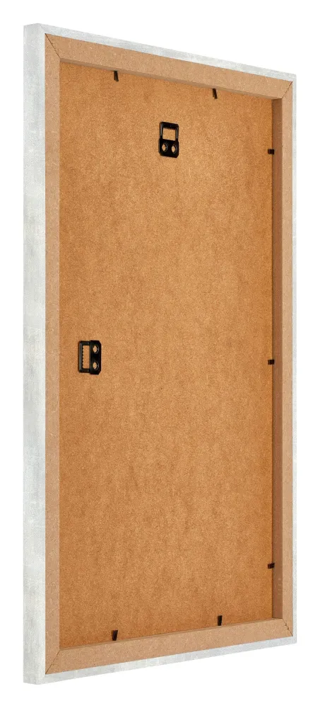 Bilderrahmen 32x45 cm - Silberglanz Vintage - MDF - Mura