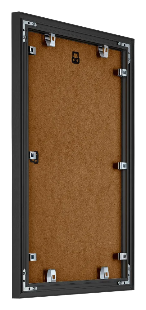 Bilderrahmen 32x45cm Schwarz Gebürstet Aluminium Tucson
