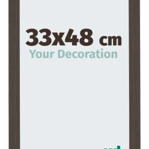 Bilderrahmen 33x48 cm - Eiche Dunkel - MDF - Mura