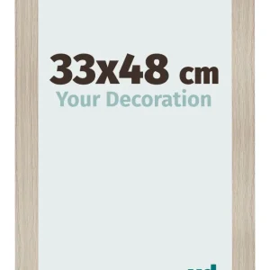 Bilderrahmen 33x48 cm - Eiche Hell - MDF - Pisa