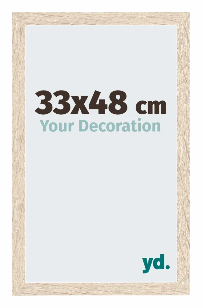 Bilderrahmen 33x48 cm - Eiche - MDF - Catania