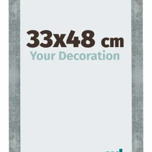 Bilderrahmen 33x48 cm - Eisen Gewischt - MDF - Mura