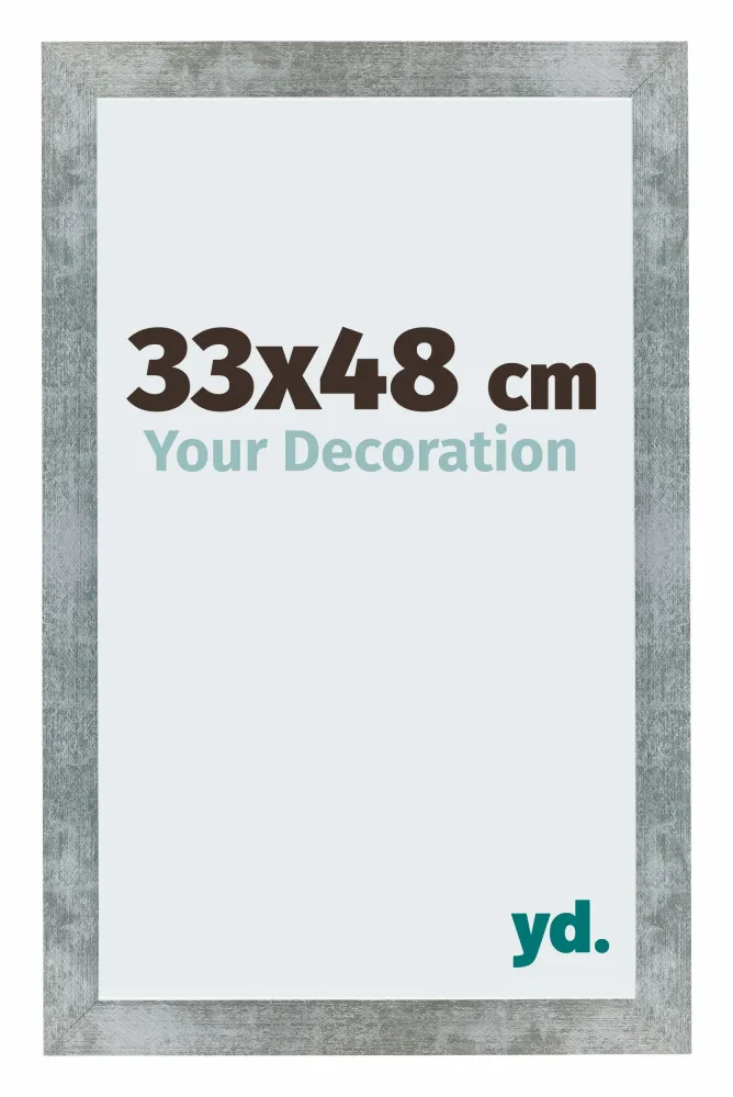 Bilderrahmen 33x48 cm - Eisen Gewischt - MDF - Mura