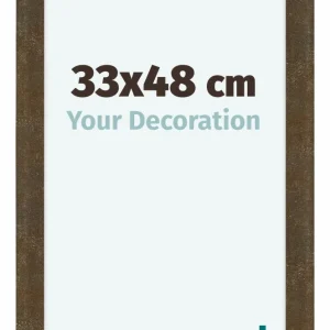 Bilderrahmen 33x48 cm - Gold Antik - MDF - Como