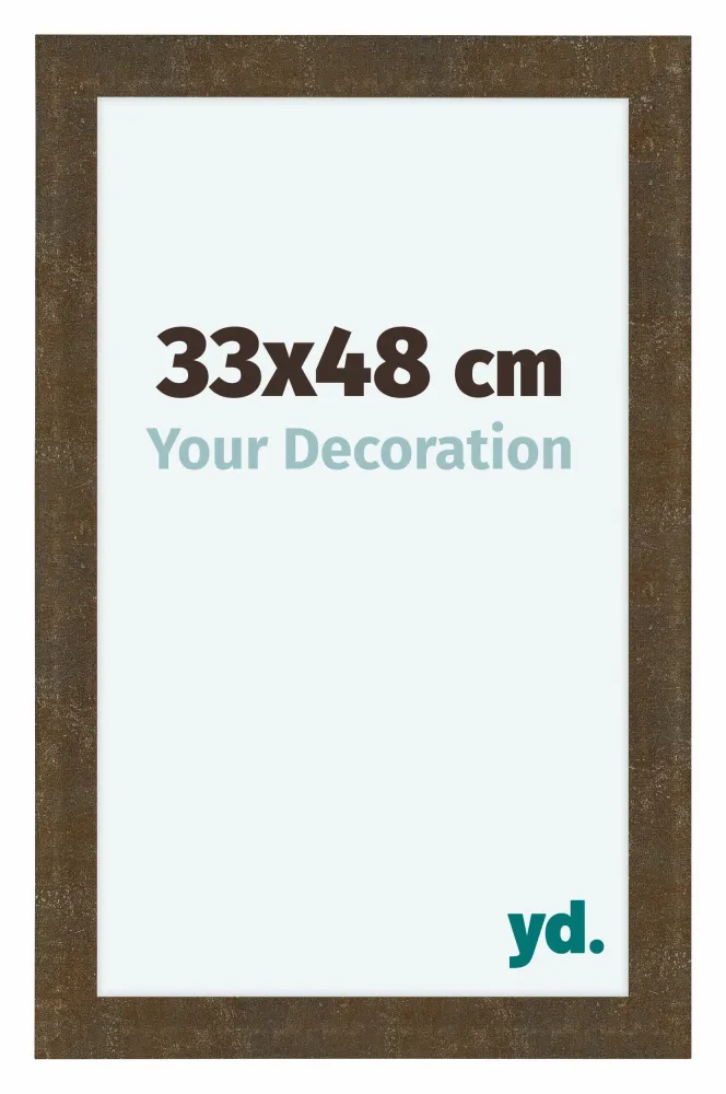 Bilderrahmen 33x48 cm - Gold Antik - MDF - Como