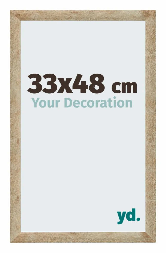 Bilderrahmen 33x48 cm - Gold - MDF - Catania