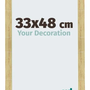 Bilderrahmen 33x48 cm - Goldglanz - MDF - Mura