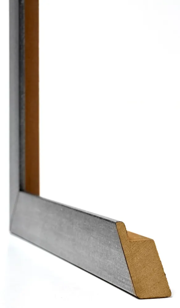 Bilderrahmen 33x48 cm - Grau Gewischt - MDF - Mura