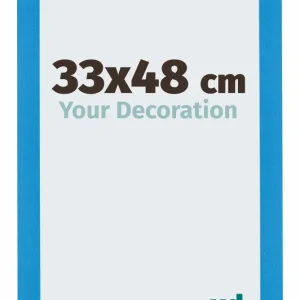 Bilderrahmen 33x48 cm - Hellblau - MDF - Mura