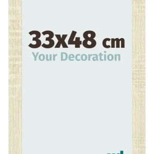 Bilderrahmen 33x48 cm - Sonoma Eiche - MDF - Pisa