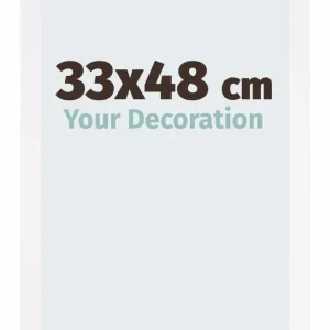 Bilderrahmen 33x48 cm - Weiss - MDF - Catania