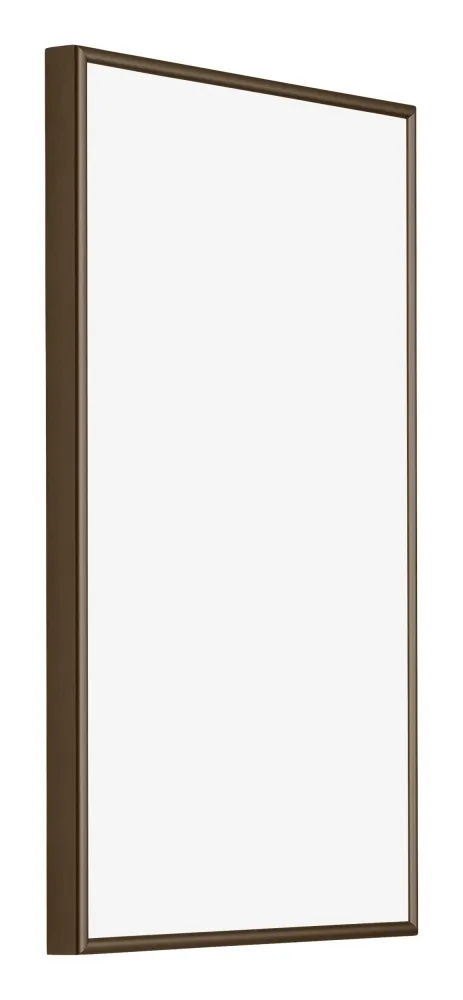 Bilderrahmen 33x48cm Nussbaum Struktur Aluminium New York