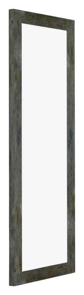 Bilderrahmen 33x98 cm - Blau Gold Meliert - MDF - Mura