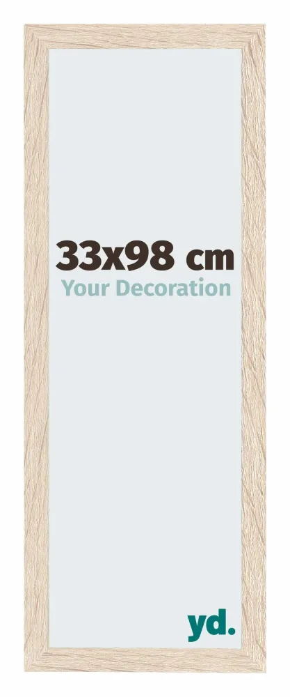Bilderrahmen 33x98 cm - Eiche - MDF - Catania