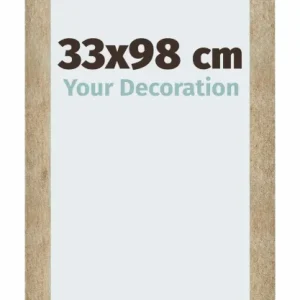 Bilderrahmen 33x98 cm - Gold - MDF - Catania