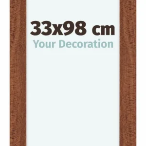 Bilderrahmen 33x98 cm - Nussbaum - MDF - Como