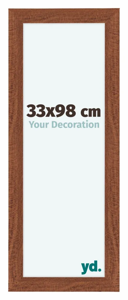 Bilderrahmen 33x98 cm - Nussbaum - MDF - Como