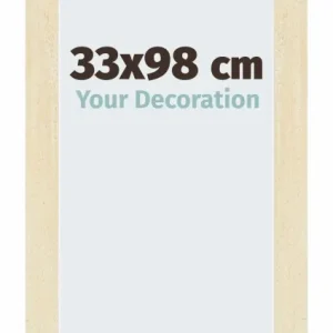 Bilderrahmen 33x98 cm - Sand Gewischt - MDF - Mura