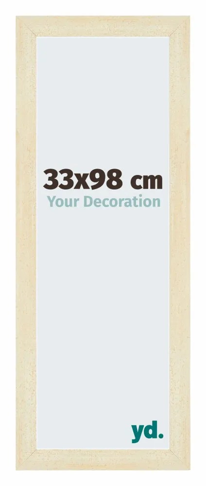 Bilderrahmen 33x98 cm - Sand Gewischt - MDF - Mura