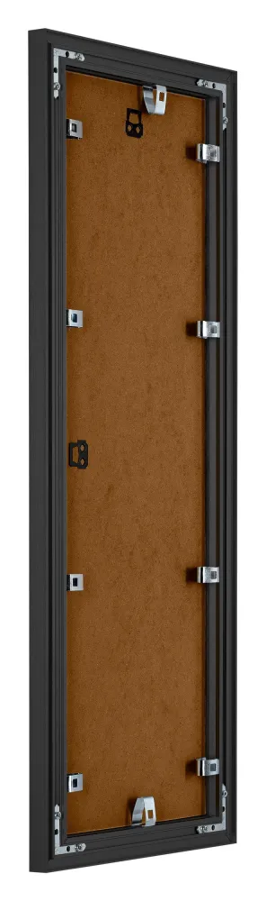 Bilderrahmen 33x98 cm - Schwarz Gebürstet - Aluminium - Tucson