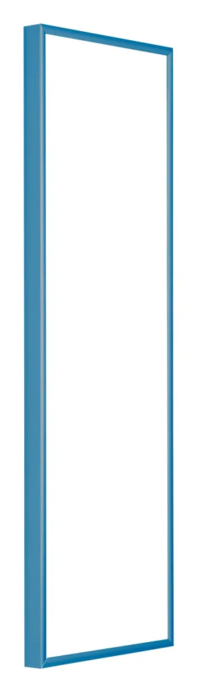 Bilderrahmen 33x98 cm - Stahl Blau - Aluminium - Kent