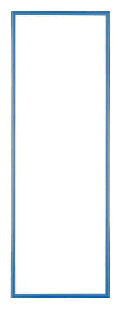Bilderrahmen 33x98 cm - Stahl Blau - Aluminium - Kent