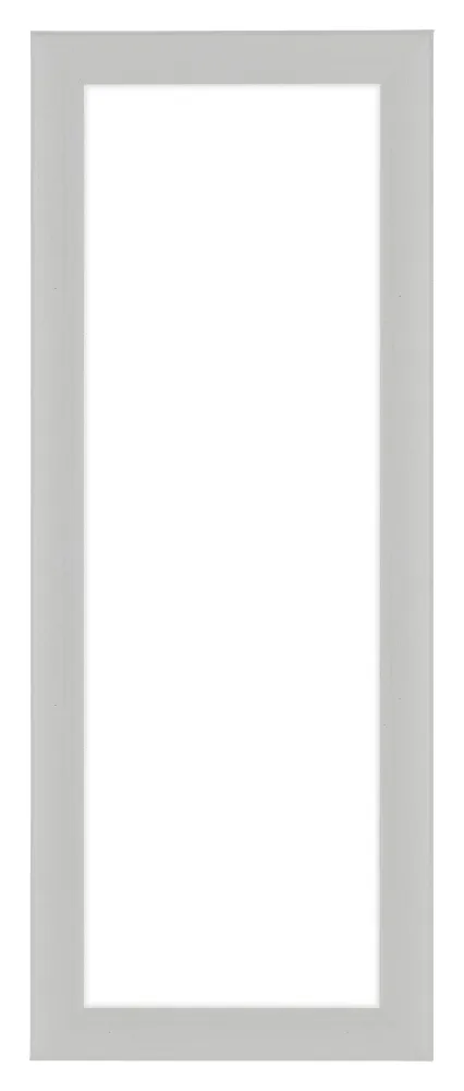 Bilderrahmen 33x98 cm - Weiß Gemasert - MDF - Como