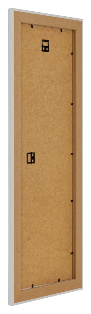 Bilderrahmen 33x98 cm - Weiß Gemasert - MDF - Como