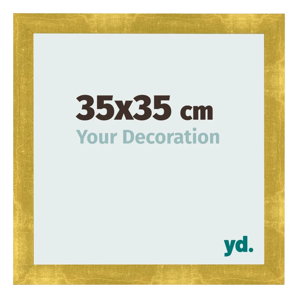 Bilderrahmen 35x35 cm - Gold Vintage - MDF - Pisa