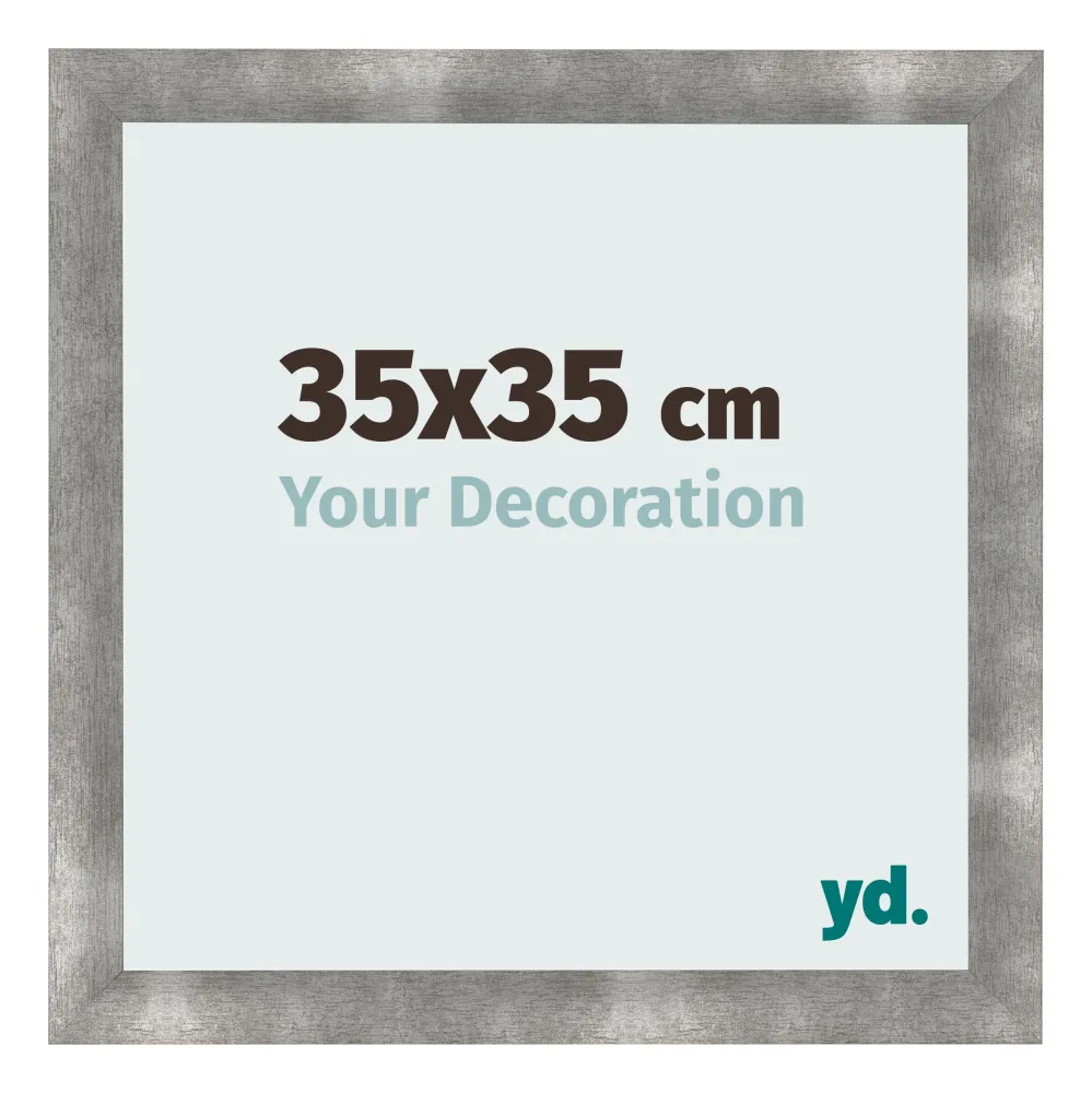 Bilderrahmen 35x35 cm - Metall Vintage - MDF - Pisa