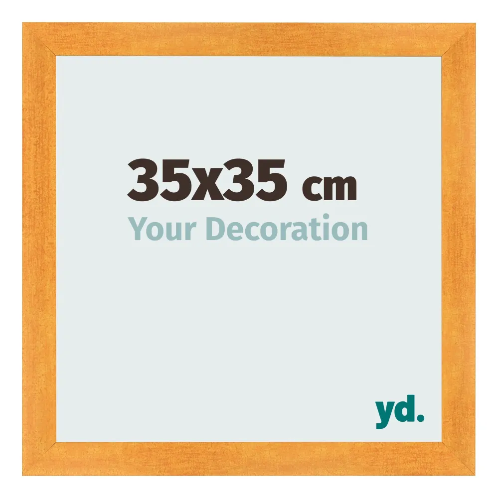 Bilderrahmen 35x35 cm - Orange - MDF - Pisa