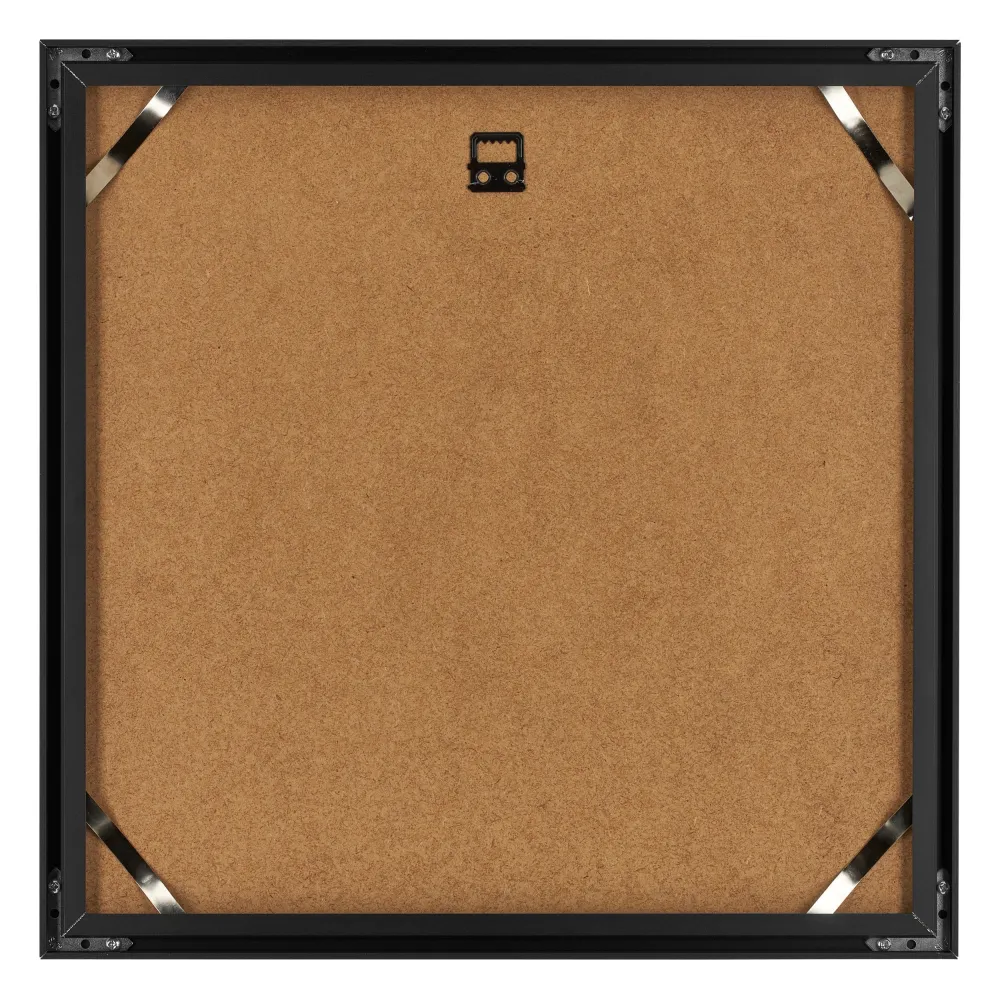 Bilderrahmen 35x35 cm - Schwarz - Aluminium - Virginia