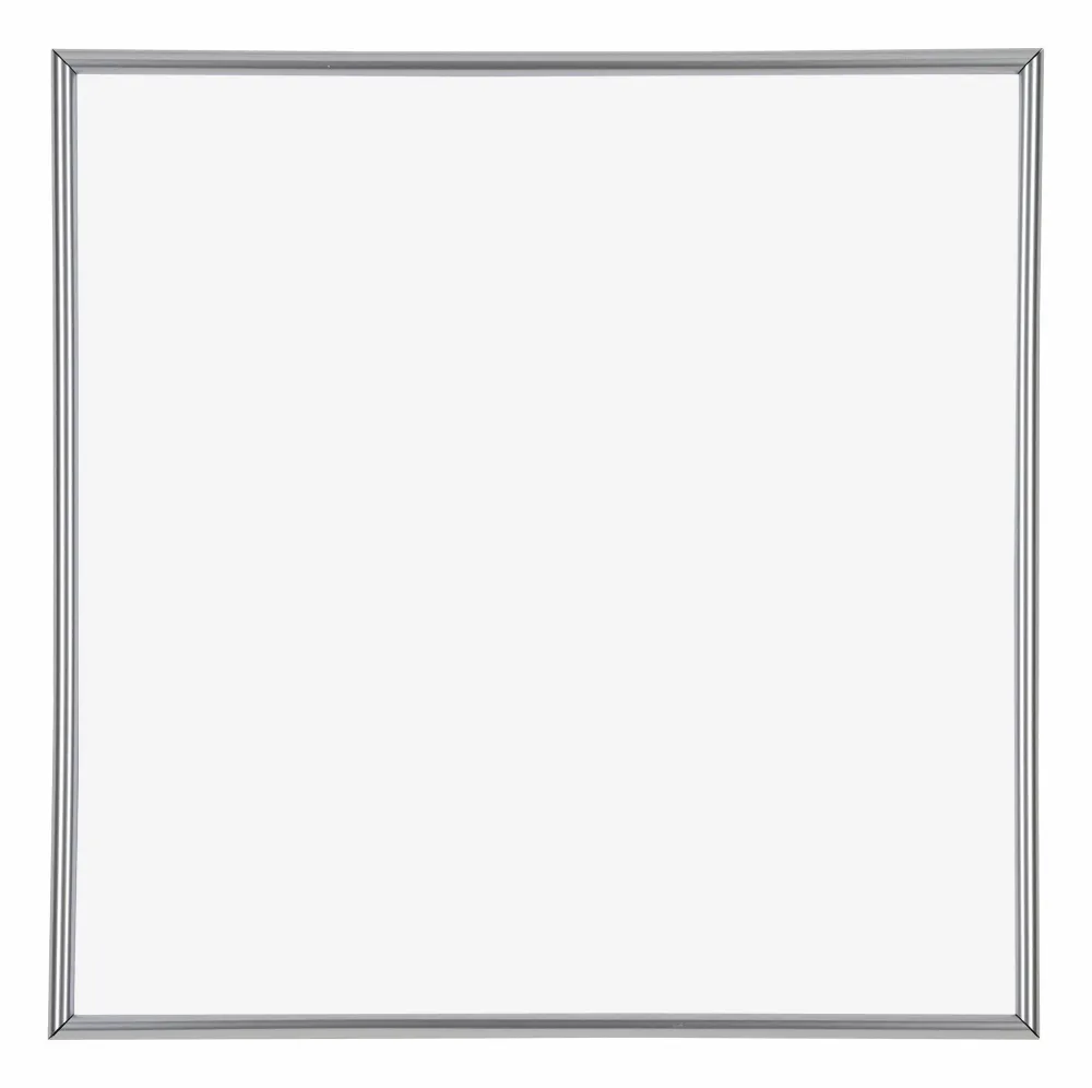 Bilderrahmen 35x35 cm - Silber Hochglanz - Kunststoff - Annecy