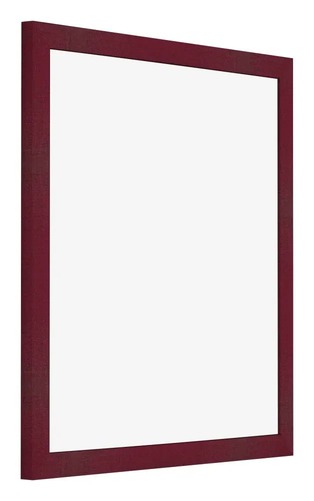Bilderrahmen 35x35 cm - Weinrot Gewischt - MDF - Bologna