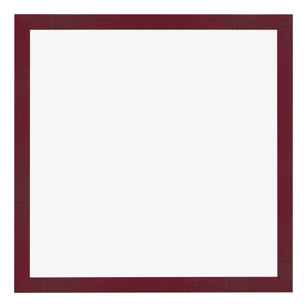 Bilderrahmen 35x35 cm - Weinrot Gewischt - MDF - Bologna