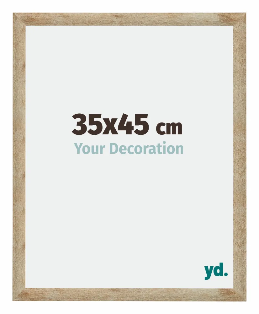 Bilderrahmen 35x45 cm - Gold - MDF - Catania