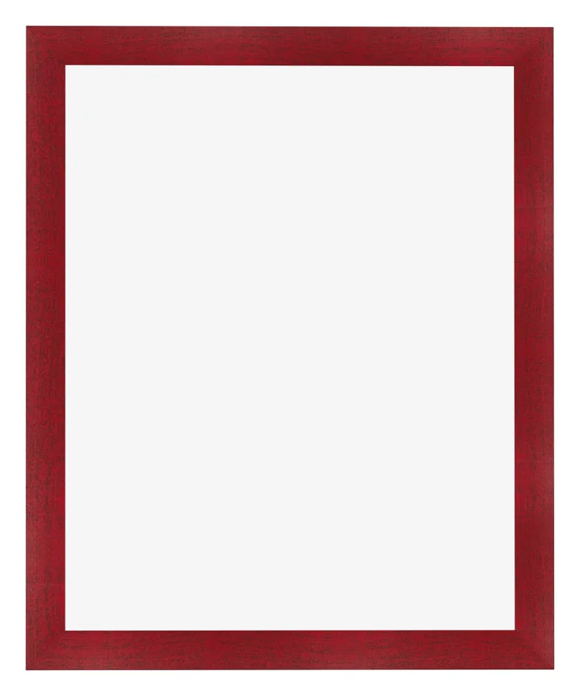 Bilderrahmen 35x45 cm - Weinrot Gewischt - MDF - Pisa
