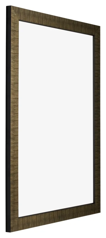 Bilderrahmen 35x50 cm - Champagner Gebürstet - Holz - Leeds