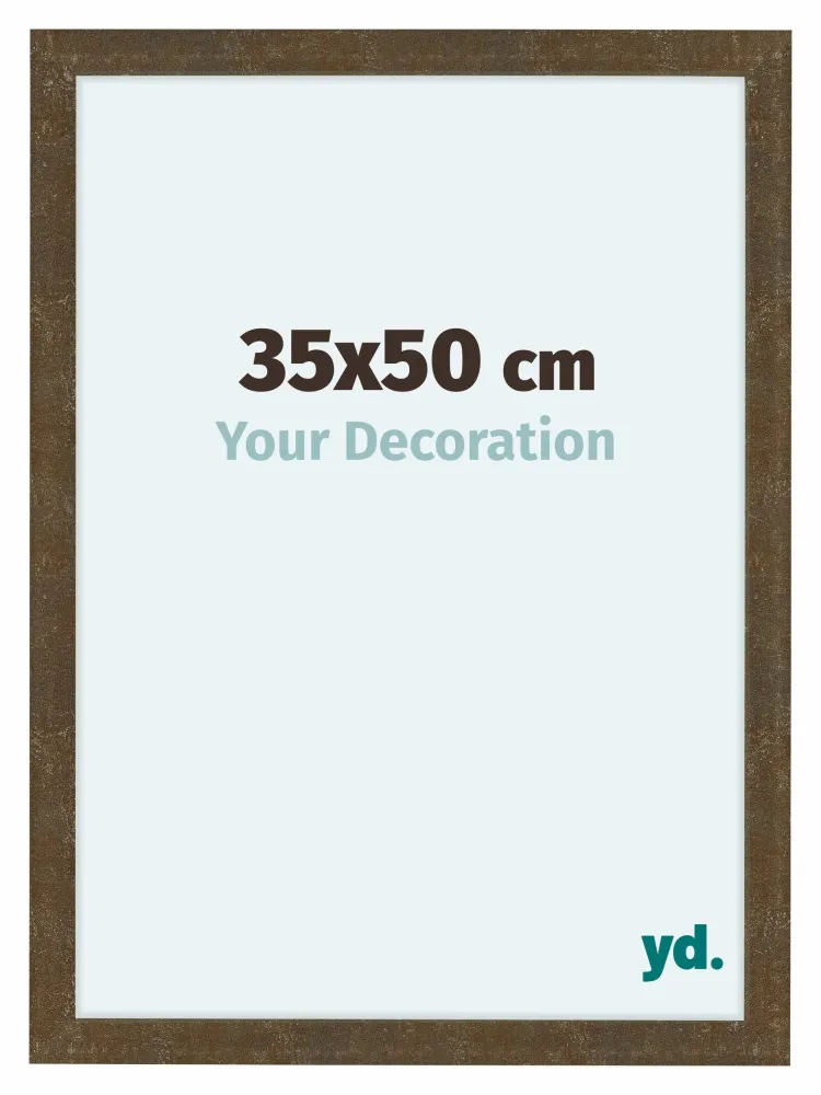 Bilderrahmen 35x50 cm - Gold Antik - MDF - Como