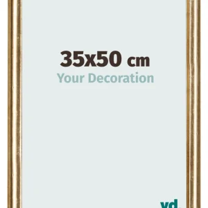 Bilderrahmen 35x50 cm - Gold Antik - MDF - Lazio