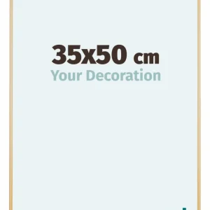 Bilderrahmen 35x50 cm - Gold Vintage - Aluminium - Kent